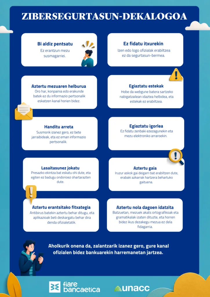 deskonektatu segurtasun osoz